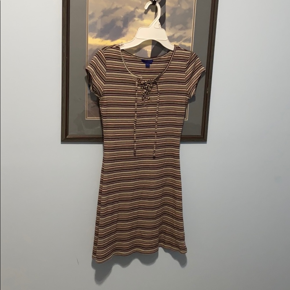 striped dress